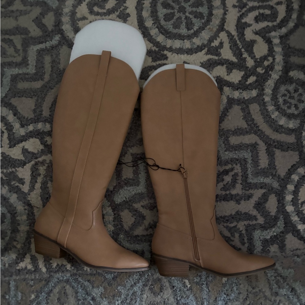 Target Tan Heeled Women's Boots